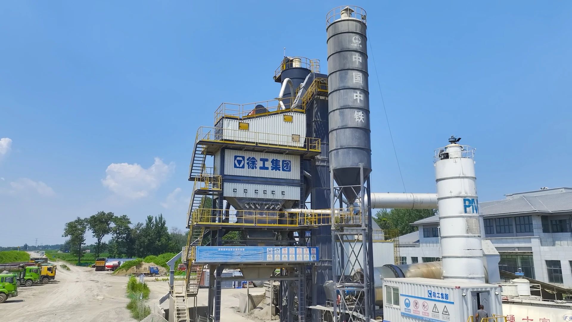 5000型！助力河南高速建設！