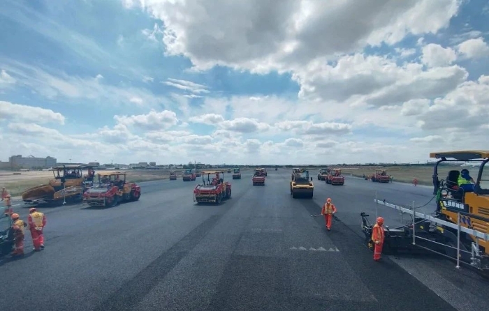 15天、26.6萬平方米、45000噸！難！難！難！戰(zhàn)！戰(zhàn)！戰(zhàn)！