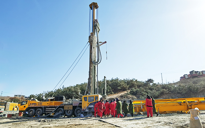 山東棲霞金礦救援，徐工全力以赴！