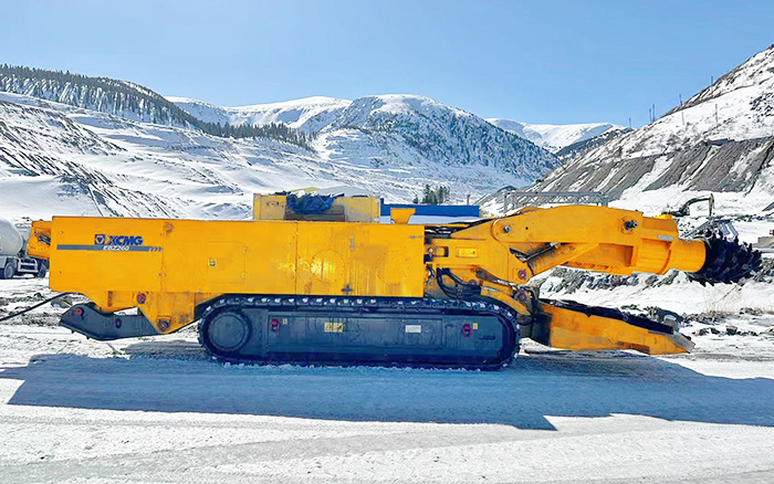 F10硬巖，徐工EBZ260單日掘進(jìn)破9米！