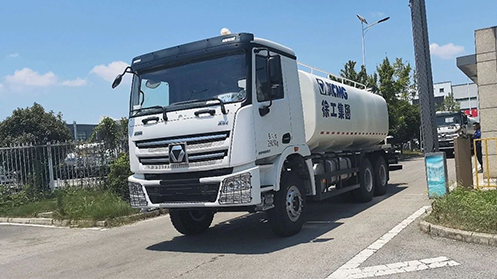 20余臺徐工灑水車再出海！這一站—>非洲塞內(nèi)加爾