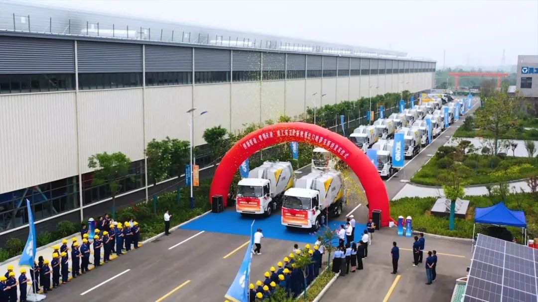 批量出口中亞，這次是徐工環(huán)衛(wèi)機械！