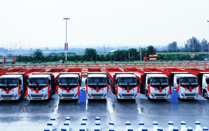 百臺交付，千臺簽約！200臺徐工新能源純電動重卡奔赴河南