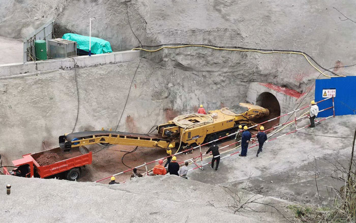 水利隧洞！徐工隧道掘進(jìn)機(jī)打通關(guān)鍵一環(huán)！