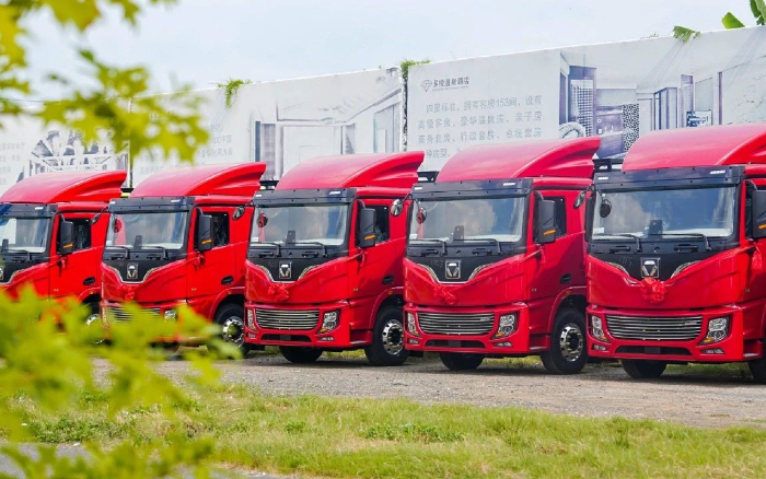 燃動福建！百臺徐工新能源電動牽引車交付