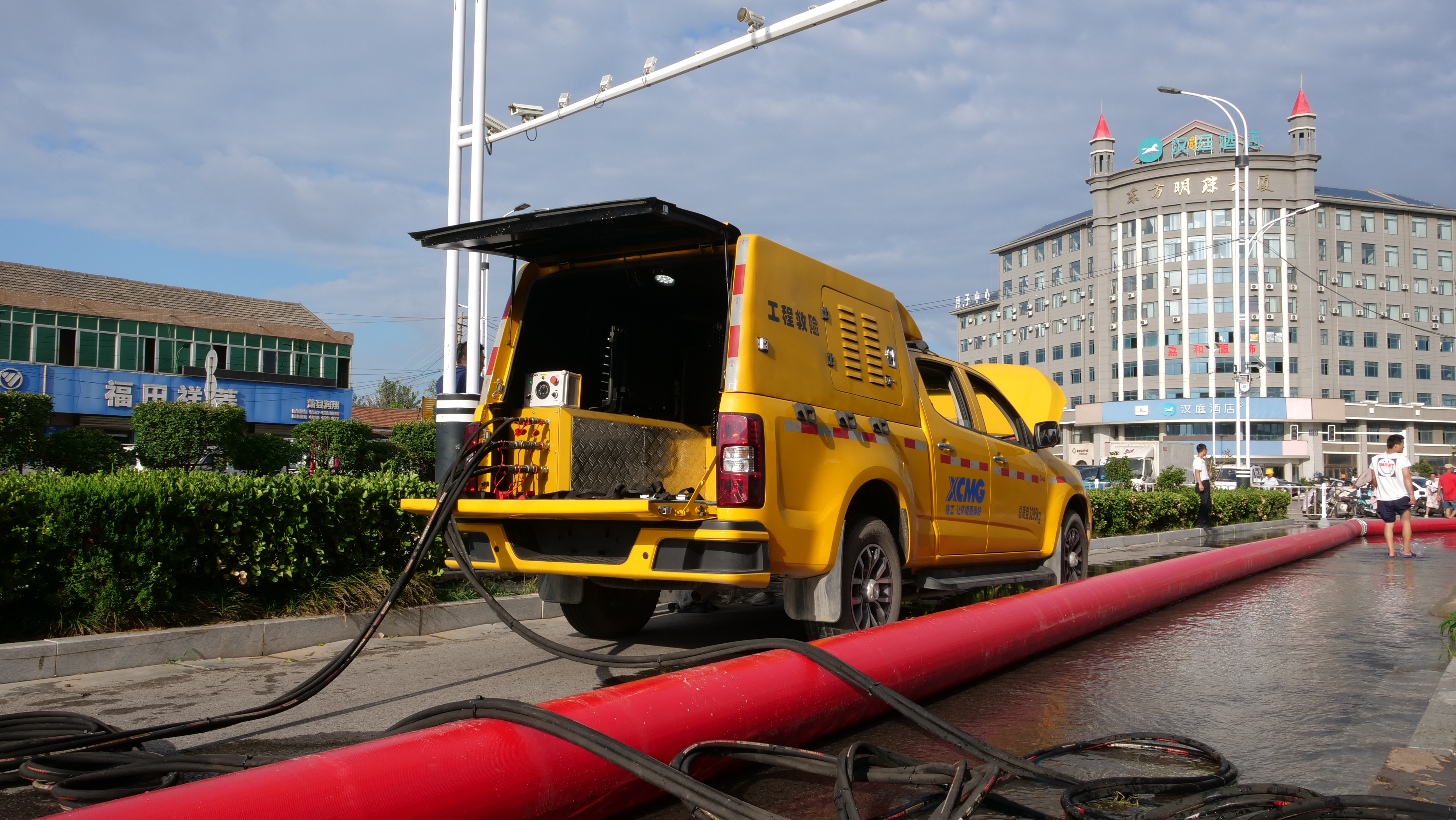 “皖”手同行！徐工排澇救援隊緊急出征！