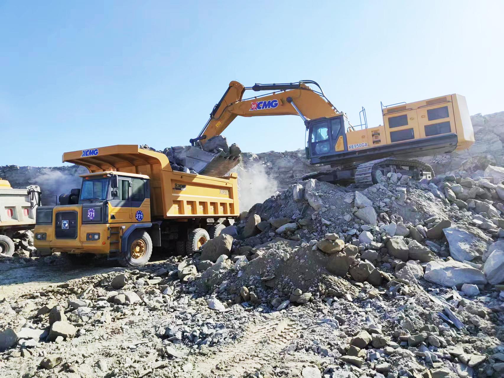 “黃金搭檔”—XE950GA與XDR90完美組合，高效賦能礦山開采