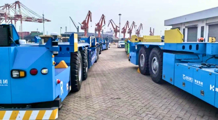 “機(jī)”中生智，徐工agv設(shè)備大展身手~