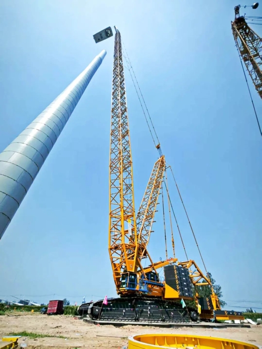 40分鐘精準(zhǔn)就位！徐工新品XLC15000M實(shí)戰(zhàn)首秀~