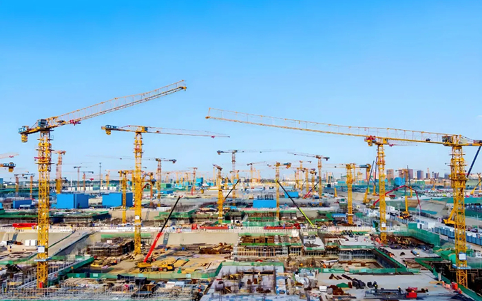 千年大計(jì) | 徐工群塔擎起雄安未來城！