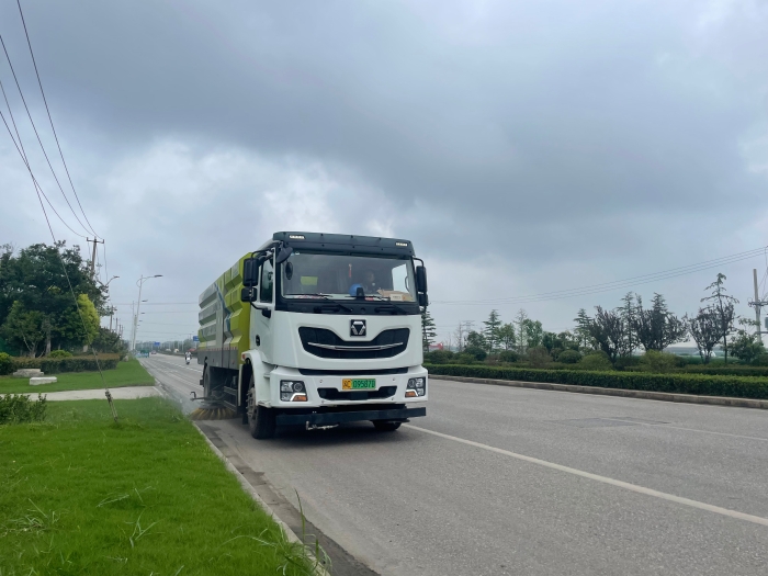 多拉快跑不費電！一起看看徐州街頭的“綠色衛(wèi)士”